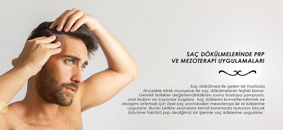 Saç Dökülmelerinde PRP terapisi